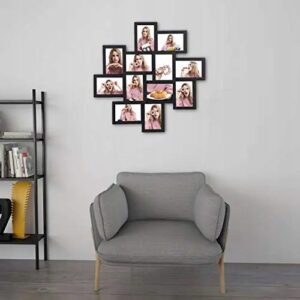 SONGMICS Ramki na zdjęcia na 12 zdjęć w formacie 10 x 15 cm CZARNE - obrazek 6