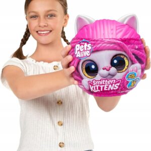 Zestaw ZURU Pets Alive Smitten Kittens Bonnie Kot pluszowy interaktywny - obrazek 7