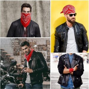 Zestaw punkowy ROCKMAN ROCK N ROLL Bandana + peruka + 2xsiatka LATA 80 90 - obrazek 4