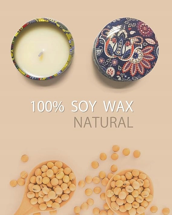 Beltet ŚWIECE SOJOWE NATURALNE PREZENT ŚWIECZKI ZAPACHOWE