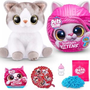 Zestaw ZURU Pets Alive Smitten Kittens Alli kot pluszowy interaktywny