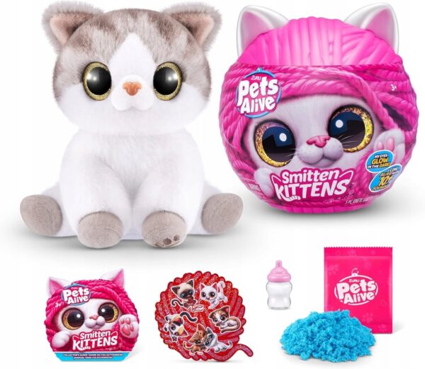 Zestaw ZURU Pets Alive Smitten Kittens Alli kot pluszowy interaktywny