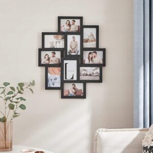 RAMKA NA ZDJĘCIA KOLAŻ MULTIRAMA FOTORAMA DUŻA 10 ZDJĘĆ 10x15 CM SONGMICS - obrazek 7