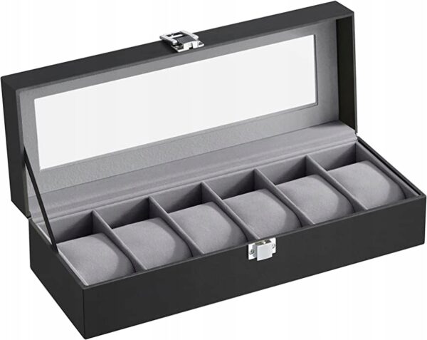 PUDEŁKO NA ZEGARKI MĘSKIE SZKATUŁKA ORGANIZER ETUI
