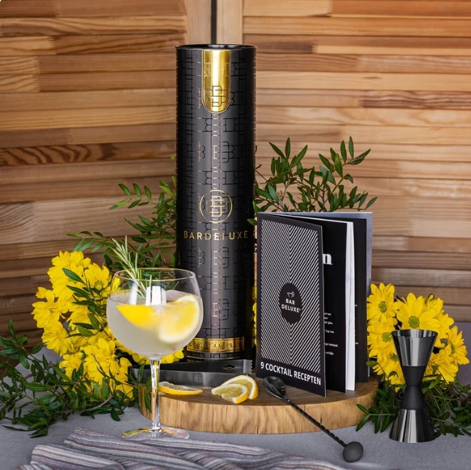 BarDeluxe Zestaw Barmanski, 12-częściowy, Zestaw Koktajlowy, Shaker 750 ml - obrazek 6