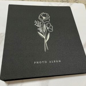 ALBUM FOTOGRAFICZNY NA ZDJĘCIA LNIANY 1000 KIESZENI 11,5 x 15 cm CZARNY XL - obrazek 8