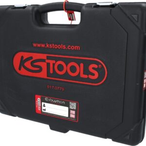 KS Tools 917.0779 1/4"+3/8"+1/2" ZESTAW KLUCZY NASADOWYCH WALIZKA 179-szt - obrazek 6