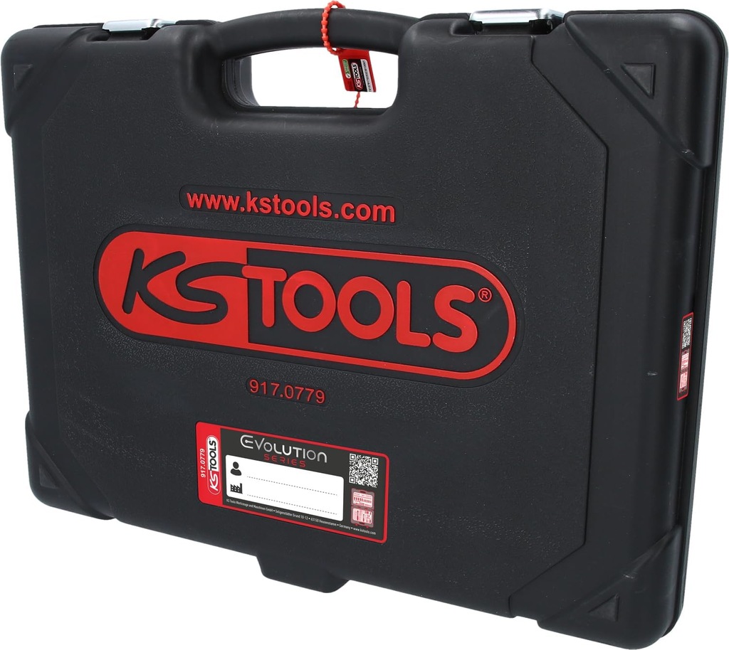 KS Tools 917.0779 1/4"+3/8"+1/2" ZESTAW KLUCZY NASADOWYCH WALIZKA 179-szt - obrazek 6
