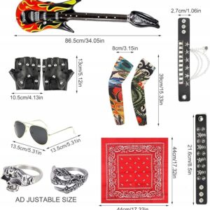 AKCESORIA ROCKMAN DODATKI DO STROJU METAL 80 90 CHUSTA KOSTIUM METALOWIEC - obrazek 2