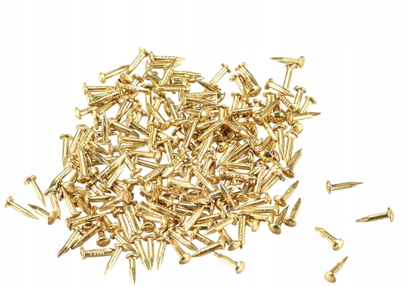 1,2 x 6 mm małe gwoździe x 200 szt. mini gwoździe DIY dekoracyjne - obrazek 3