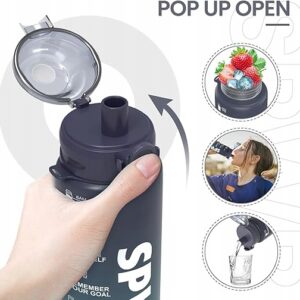 MOTYWACYJNA butelka SPORTOWA na wodę SPWB 1L z filtrem BIDON BPA-FREE - obrazek 5