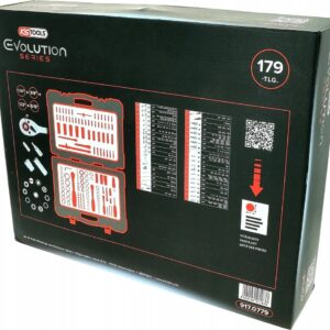 KS Tools 917.0779 1/4"+3/8"+1/2" ZESTAW KLUCZY NASADOWYCH WALIZKA 179-szt - obrazek 5