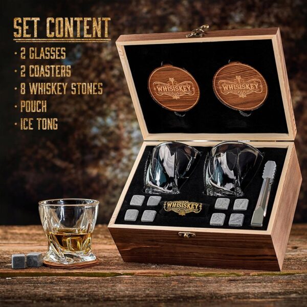 Szklanki do whisky Whisiskey 300 ml 2 szt.