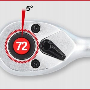 KS Tools 917.0779 1/4"+3/8"+1/2" ZESTAW KLUCZY NASADOWYCH WALIZKA 179-szt - obrazek 8