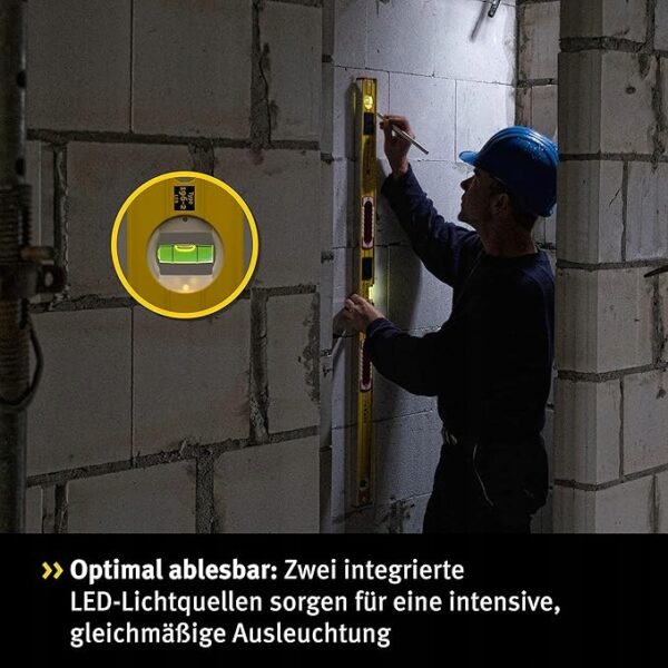 Stabila 17392 196-2 LED PROFESJONALNA poziomica 60 cm