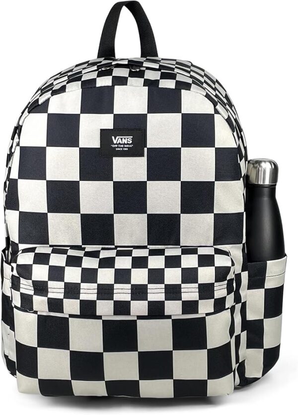 VANS PLECAK SZKOLNY Check BLACK-WHITE OLD SCHOOL VN000H4X3M41 DUŻY 22 Litr.