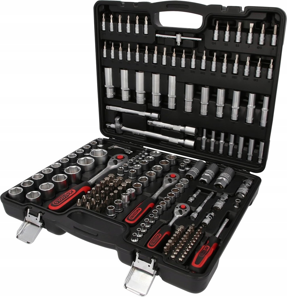 KS Tools 917.0779 1/4"+3/8"+1/2" ZESTAW KLUCZY NASADOWYCH WALIZKA 179-szt - obrazek 1