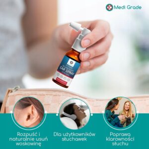 Krople do uszu z wodorowęglanem sodu Medi Grade - obrazek 7