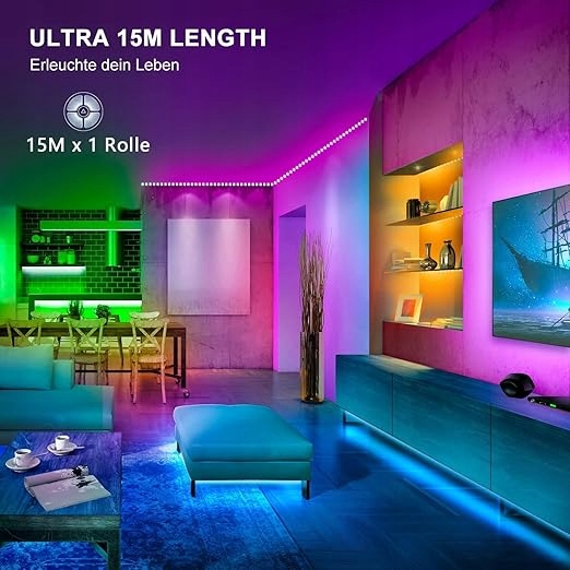 MEXLLEX Taśma Led 1x15m Selmo5893