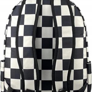 VANS PLECAK SZKOLNY Check BLACK-WHITE OLD SCHOOL VN000H4X3M41 DUŻY 22 Litr. - obrazek 3
