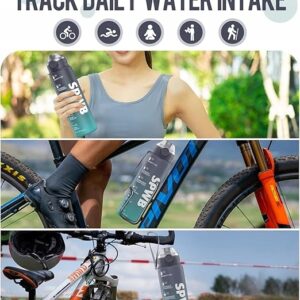 MOTYWACYJNA butelka SPORTOWA na wodę SPWB 1L z filtrem BIDON BPA-FREE - obrazek 2