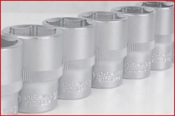 KS Tools 917.0779 1/4"+3/8"+1/2" ZESTAW KLUCZY NASADOWYCH WALIZKA 179-szt