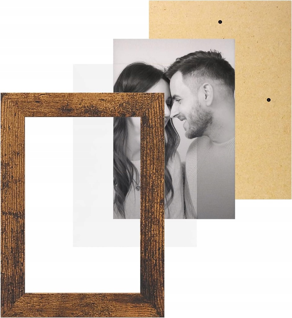 RAMKI NA ZDJĘCIA 10x15 NA 10 ZDJĘĆ FOTO OBRAZ KOLAŻ DEKORACJA MULTI 60x50 - obrazek 6