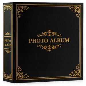 TRADYCYJNY ALBUM NA ZDJĘCIA 10X15 CM CZARNY DUŻY FORMAT 1000 ZDJĘĆ