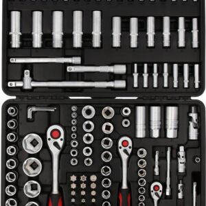 KS Tools 917.0779 1/4"+3/8"+1/2" ZESTAW KLUCZY NASADOWYCH WALIZKA 179-szt - obrazek 2