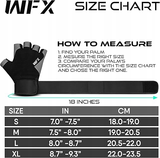 RĘKAWICZKI NA SIŁOWNIE WESTWOODFOX OCHRONA FITNESS STAB.NADGARSTK rozmiar M