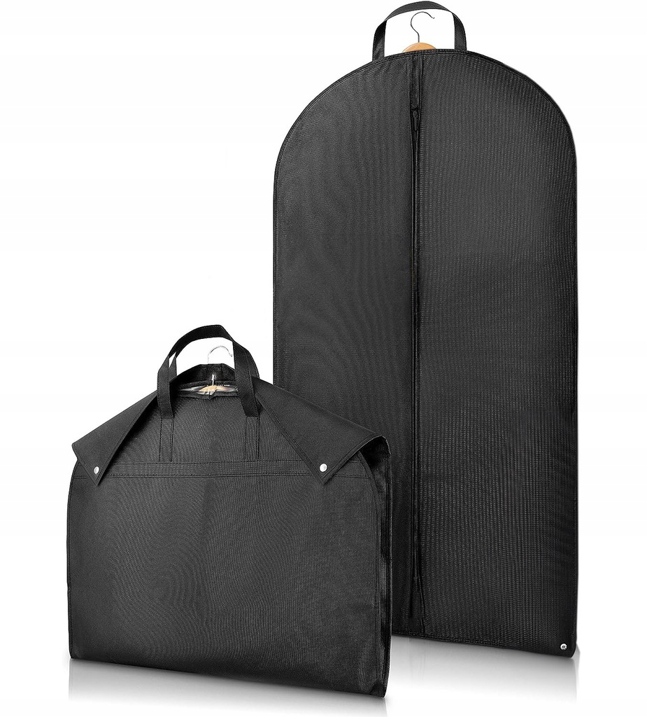 2 torby na ubrania, 2 torby buty 58 x 119 cm pokrowce na garnitury ubrania - obrazek 1