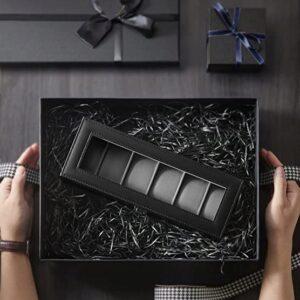 PUDEŁKO NA ZEGARKI MĘSKIE SZKATUŁKA ORGANIZER ETUI - obrazek 4