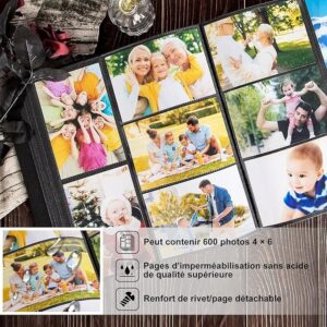 ALBUM FOTOGRAFICZNY NA ZDJĘCIA TRADYCYJNY 1000 KIESZENI 10x15 ZIELONY XL - obrazek 3