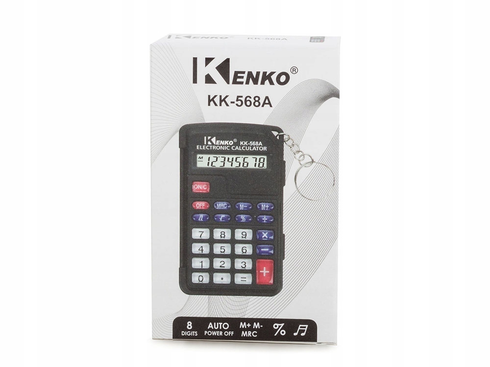 Kalkulator biurowy mini Kenko 01139 - obrazek 7