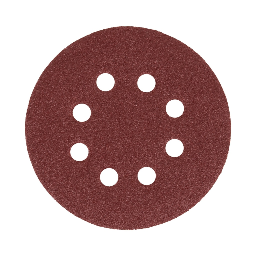 40x papier ścierny na rzep krążek 125 mm do szlifierki oscylacyjnej otwory - obrazek 5