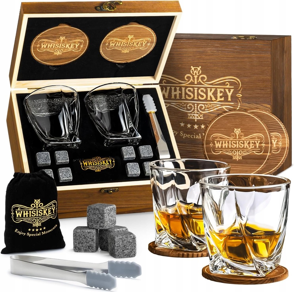Szklanki do whisky Whisiskey 300 ml 2 szt. - obrazek 1