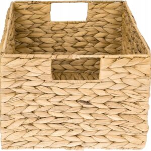 Zestaw plecionych koszy/kosz HIACYNT WODNY zestaw 2 sztuk. 30x34x15cm - obrazek 5