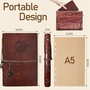 Notes notatnik dziennik zeszyt pamiętnik marynarz vintage retro kotwica - obrazek 3
