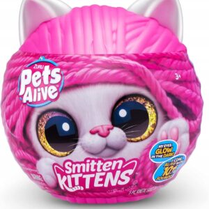 Zestaw ZURU Pets Alive Smitten Kittens Bonnie Kot pluszowy interaktywny - obrazek 2