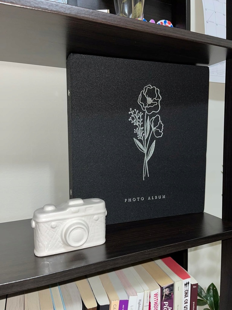 ALBUM FOTOGRAFICZNY NA ZDJĘCIA LNIANY 1000 KIESZENI 11,5 x 15 cm CZARNY XL - obrazek 7